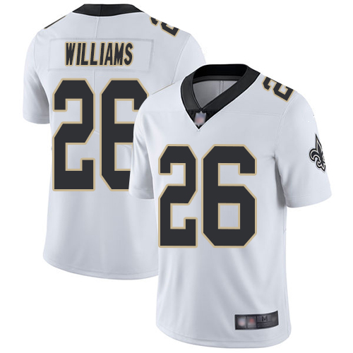 Men New Orleans Saints Limited White P J Williams Road Jersey NFL Football 26 Vapor Untouchable Jersey